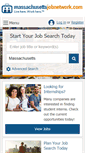 Mobile Screenshot of massachusettsjobnetwork.com